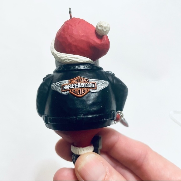 2008 Harley-Davidson Jolly Rider Santa Hallmark Christmas Tree Ornament - Picture 6 of 6